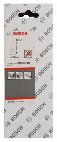 BOSCH Wiertło diamentowe do wiercenia na sucho G 1/2" 65 mm, 150 mm, 4 segmenty, 7 mm 2608587340