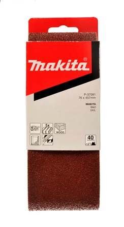 Taśma szlifierska MAKITA 76x457 mm K60 5 szt. P-37100