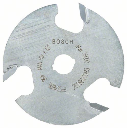 BOSCH Frez tarczowy 8 mm, D1 50,8 mm, dł. 2,5 mm, g 8 mm 2608629388