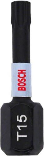 BOSCH T15 Bit kontroli udaru 25 mm, 2 szt. 2608522473