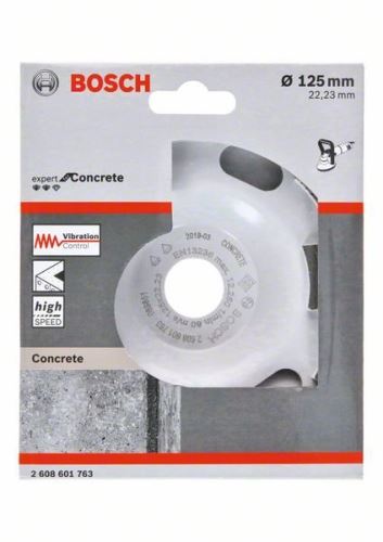 Ściernica diamentowa BOSCH Expert for Concrete 125×22,23×5mm z szybkim usuwaniem materiału 2608601763