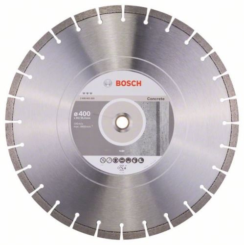 BOSCH Diamentowa tarcza do cięcia Best for Concrete 450x25,40x3,6x12mm 2608602660