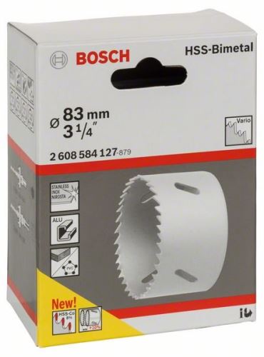 Dziurkacz bimetaliczny BOSCH HSS do adaptera standardowego 83 mm, 3 1/4" 2608584127