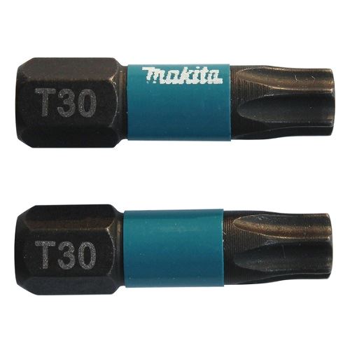 Bit skrętny MAKITA 1/4" IMPACT BLACK T30, 25 mm 2 szt. B-63694