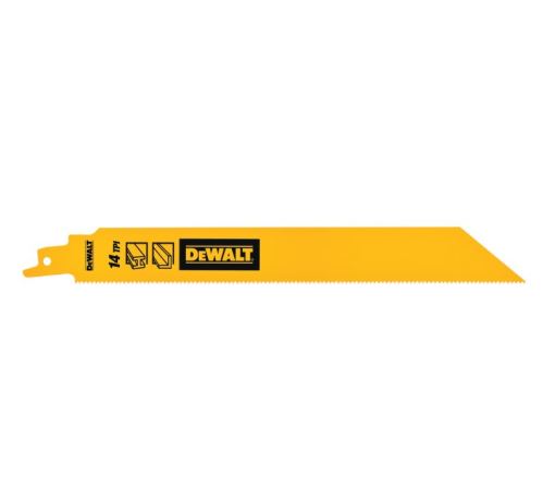 Brzeszczot bimetaliczny DeWALT 228 mm 1,8TPI (5 szt.) DT90387