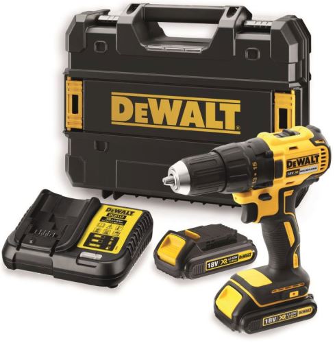 DEWALT Wiertarko-wkrętarka akumulatorowa 18 V, 2x akumulator Li-Ion 1,5 Ah DCD777S2T