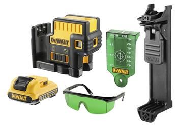 DEWALT Laser pięciopunktowy z zieloną wiązką  DCE085D1G