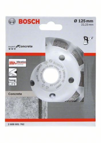 Ściernica diamentowa BOSCH Expert for Concrete 125x22,23x5mm o długiej żywotności 2608601762