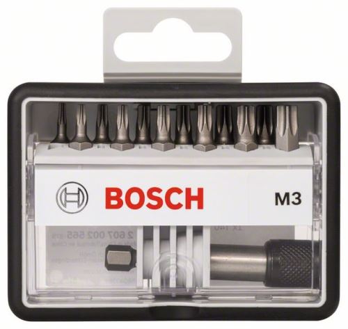 Zestaw bitów wkrętakowych BOSCH m3 (torx) RL extra hart 2607002565