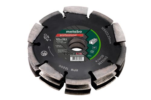 METABO Diamentowa tarcza frezująca do MFE 40, 125 x 28,5 x 22,23 mm 628299000