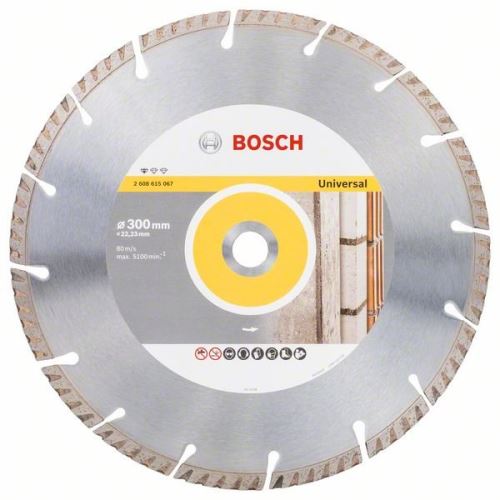 Diamentowa tarcza tnąca BOSCH Standard do Universal 300 × 22,23 300x22,23x3,3x10mm 2608615067