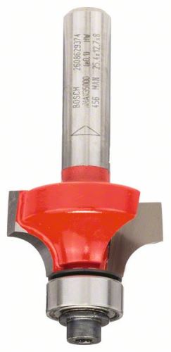 BOSCH Frez zaokrąglający 8 mm, D 25,4 mm, R1 6,35 mm, L 12,7 mm, G 55 mm 2608629374