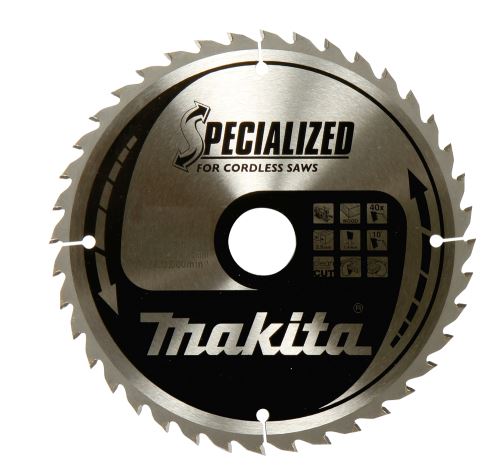 Brzeszczot do drewna MAKITA SPECIALIZED 190x2x30 mm 24 zęby do pił akumulatorowych B-32926