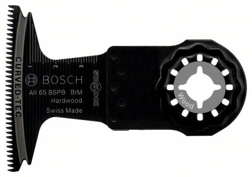 BOSCH Brzeszczot wgłębny BIM AII 65 BSPB Twarde drewno 40 x 65 mm 2608662017