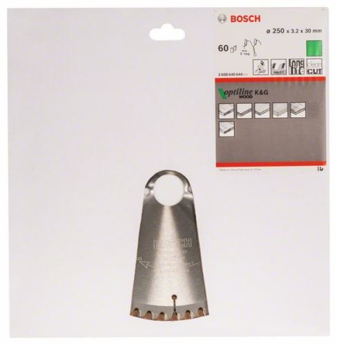 BOSCH Brzeszczot Optiline Wood 250 x 30 x 3,2 mm, 60 2608640644