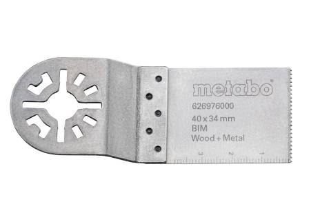 METABO Brzeszczot wgłębny 34 mm BiM drewno, metal 626976000