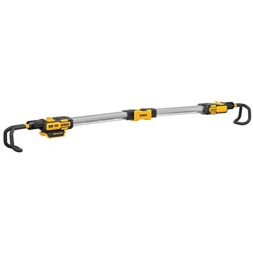 Składana lampa LED DeWALT z uchwytem DCL045