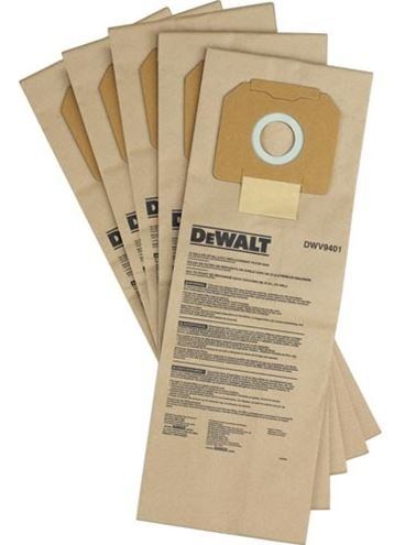 Papierowy worek na kurz DeWALT DWV9401 (5 szt.)