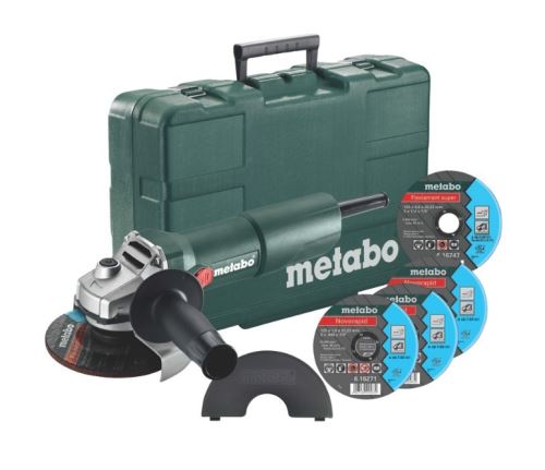 Szlifierka kątowa Metabo W 750-125 - zestaw 603605680