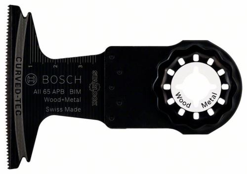 BOSCH Brzeszczot wgłębny BIM AII 65 APB do drewna i metalu 40 x 65 mm 2608661781