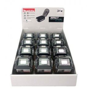 Zestaw bitów skrętnych MAKITA 1/4" IMPACT BLACK, 31 szt. w etui na baterie, 12 szt. E-03090