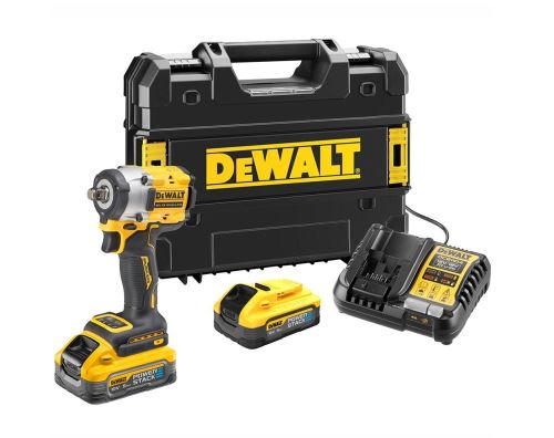 DEWALT Zakrętarka udarowa 2-18V-5AH, akumulator POWERSTACK DCF921H2T