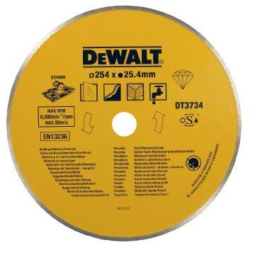 Tarcza DeWALT DIA do kamionki i porcelany, 254 mm (do D24000) DT3734