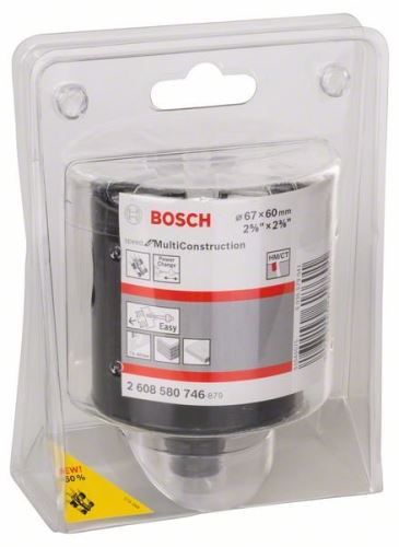 Dziurkacz BOSCH Speed for Multi Construction 67 mm, 2 5/8" 2608580746