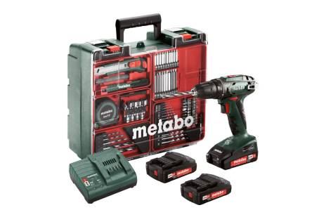 METABO BS 18 SET Wiertarka akumulatorowa, warsztat mobilny 602207940