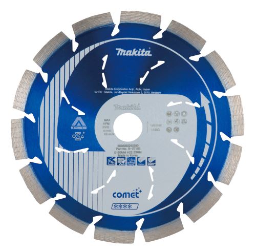 Tarcza diamentowa MAKITA Comet 180x10x22,23 mm B-27193