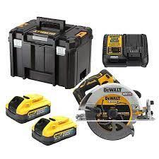 Pilarka tarczowa DeWALT 18V XR 190mm 2x 5.0Ah akumulator PowerStack DCS573H2T