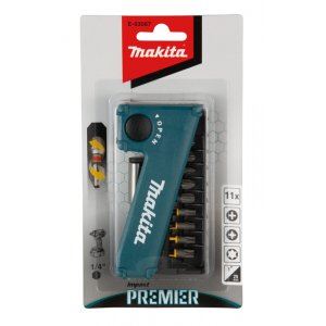 MAKITA zestaw 11 bitów skrętnych Impact Premier E-03567