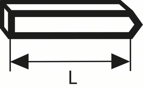 BOSCH Szpilki/igły typ 41 14 mm (1000 szt.) 2609200292