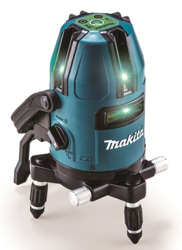 MAKITA Akumulatorowy laser krzyżowy, zielony, Li-Ion CXT 10,8/12V, bez akumulatora SK40GDZ