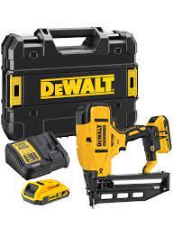 Bezprzewodowa gwoździarka prosta DeWalt 18 V XR z drugim mocowaniem (2 x 2 Ah) (rozstaw 16) DCN662D2