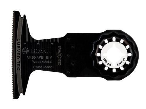 BOSCH BIM Brzeszczot wgłębny Starlock AII 65 APB do drewna i metalu, 65x40mm 2609256985