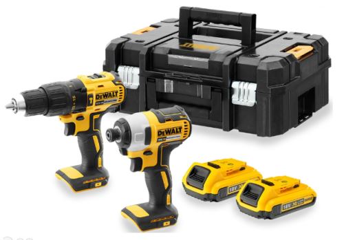 Zestaw narzędzi akumulatorowych DeWALT DCK2060D2T