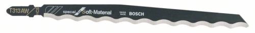 BOSCH Brzeszczot do piły szablastej T 313 AW Special for Soft Material (3 szt.) 2608635187