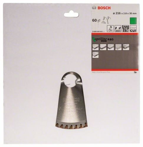 BOSCH Brzeszczot Optiline Wood 216 x 30 x 2,8 mm, 60 2608640642