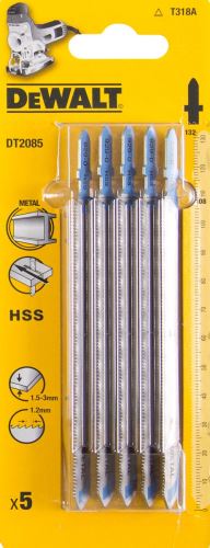 Brzeszczot DeWALT HSS, do metalu, 132 mm (5 szt.) DT2085