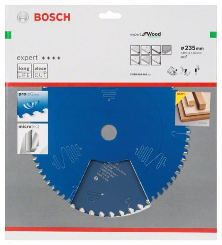 BOSCH Brzeszczot Expert for Wood 235 x 30 x 2,8 mm, 48 2608644065