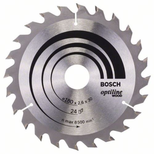 BOSCH Brzeszczot Optiline Wood 180 x 30/20 x 2,6 mm, 24 2608640608