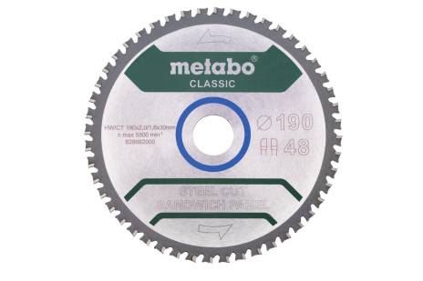 METABO Brzeszczot Classic 190 x 30 mm, 48 zębów 628682000