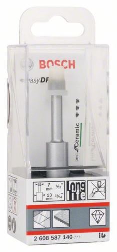 BOSCH Wiertła diamentowe do wiercenia na sucho Easy Dry Best for Ceramic 7 x 33 mm 2608587140