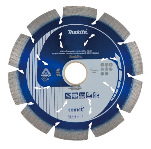 Diamentowa tarcza tnąca MAKITA Comet Rapid 125x22,23 mm B-12778