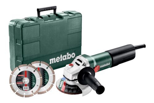 Metabo WEQ 1400-125 SET Szlifierka kątowa 600347510