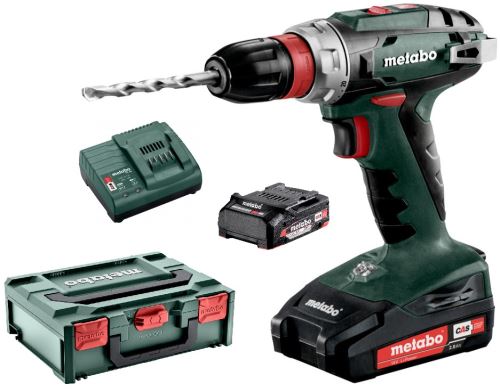 Wiertarka akumulatorowa METABO BS 18 Quick 2x2.0 Li-Power, SC60 602217500