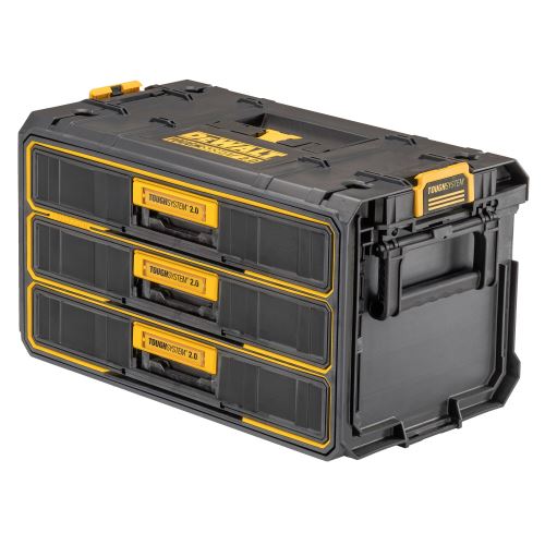 DEWALT ToughSystem 2.0 Pudełko z trzema szufladami DWST08330-1