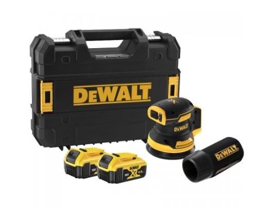 DeWALT Akumulatorowa szlifierka oscylacyjna 125mm 18V 2x5.0Ah DCW210P2