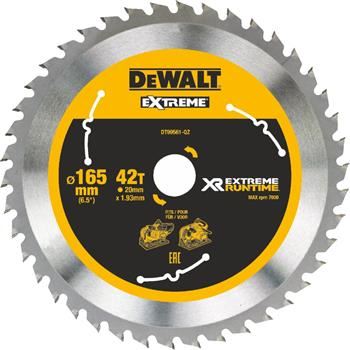 Brzeszczot DeWALT (idealny do pił FLEXVOLT) 165 x 20 mm, 42 zęby DT99561